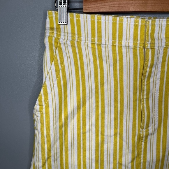 NWT LOFT Striped Pocket Shift Skirt - Picture 4 of 12